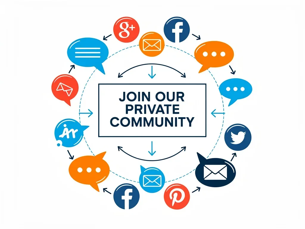 Visualizing effective communication for private channel migration.
